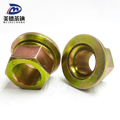 스틸 후륜 헥사곤 플랜지 웰딩 자물쇠 나트 진열 코팅