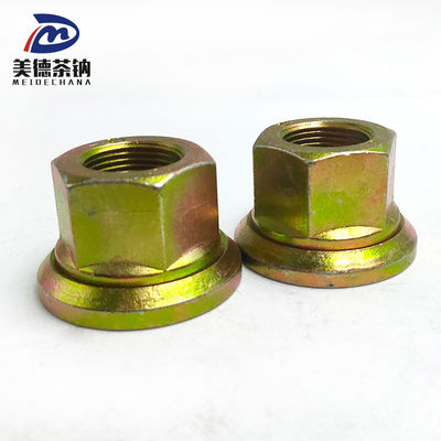 스틸 후륜 헥사곤 플랜지 웰딩 자물쇠 나트 진열 코팅