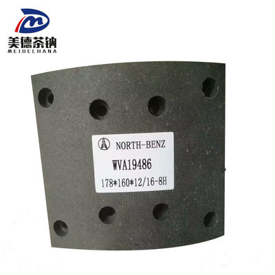 MP/31/1 OEM 19486 19487의 중량 트럭 제동 시스템에 대한 회색 세라믹 제동 부착