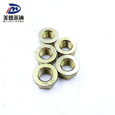 FAW 트럭의 헥사곤 플랜지 잠금 견과류 탄소 노란색 진열 철강 표준 T32716T