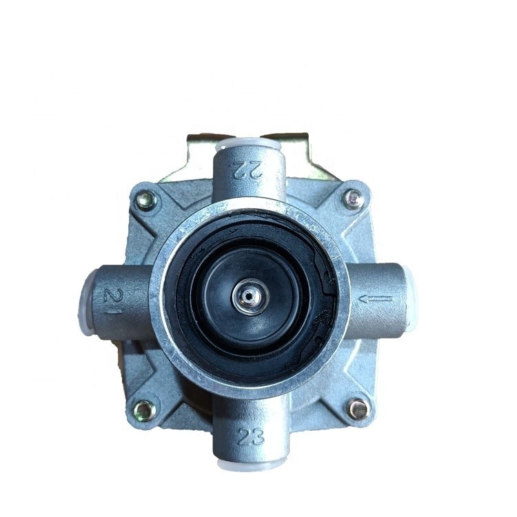 공급 원본 6 포트 공기 브레이크 릴레이 밸브 35A01-27010 중국 버스 및 트럭